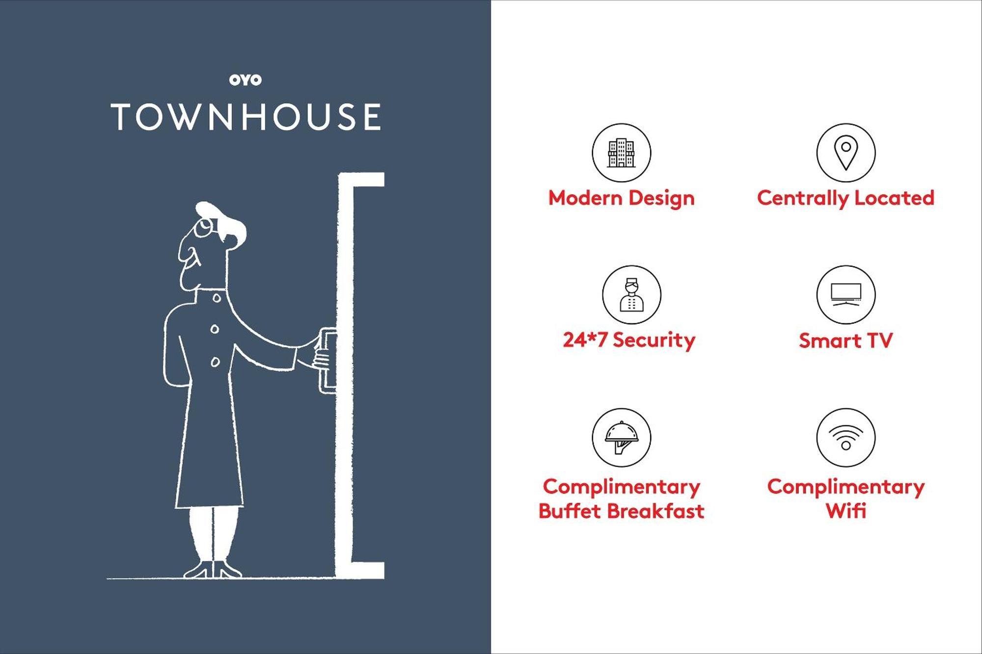 Townhouse Rumaisa Indirapuram Экстерьер фото